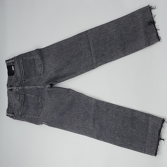 Gray Jeans-High Rise Oasis Vintage Straight Up by Daze Denim-Milkyway - Picture 11 of 16